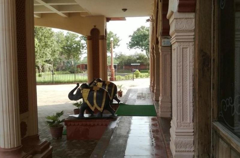Hotel Basant Vihar Palace Bikánér Kültér fotó